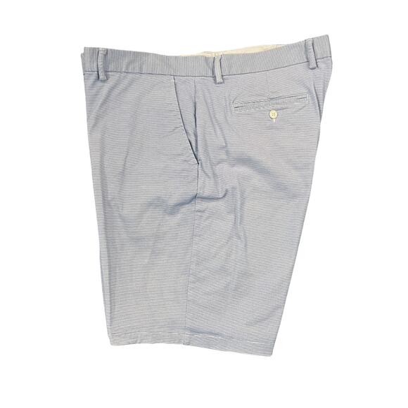 Old Navy Men's Mini Blue Stripe Ultimate Slim Shorts - SIZE 40 - Picture 3 of 9